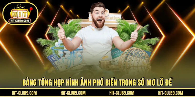 Bảng tổng hợp hình ảnh phổ biến trong sổ mơ lô đề
